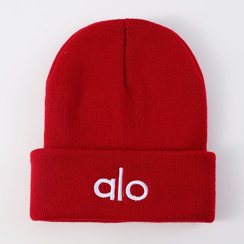 자수 토트 니트 모자 alo 털모자 포켓