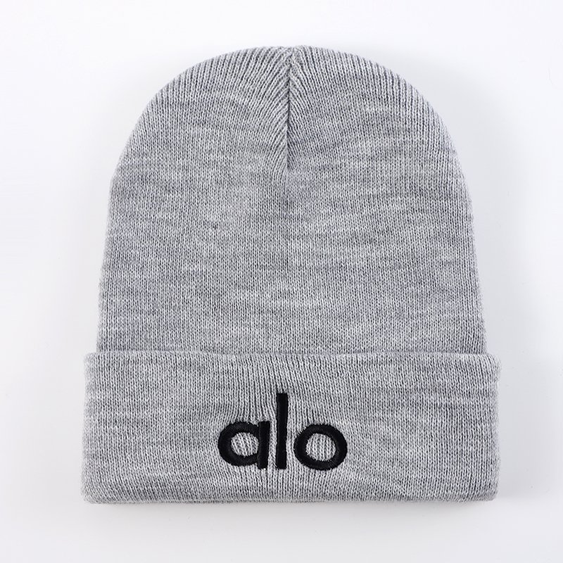 자수 토트 니트 모자 alo 털모자 포켓