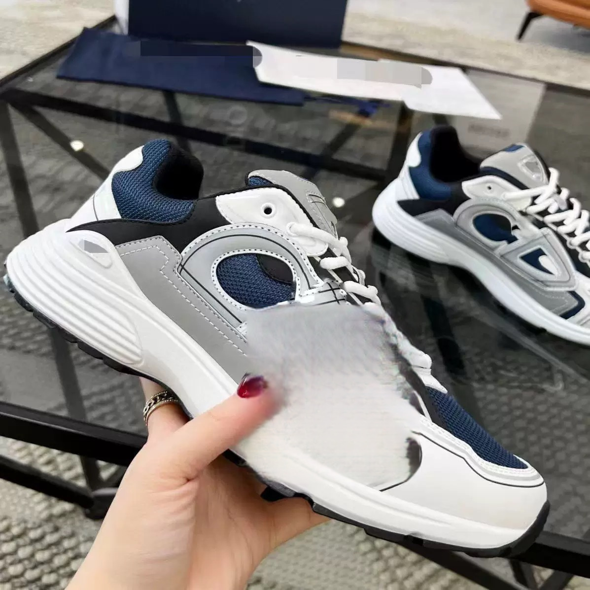 cd 남녀 커플 패션 캐주얼화 스니커즈 미니 슈즈 알파벳 대디 슈즈