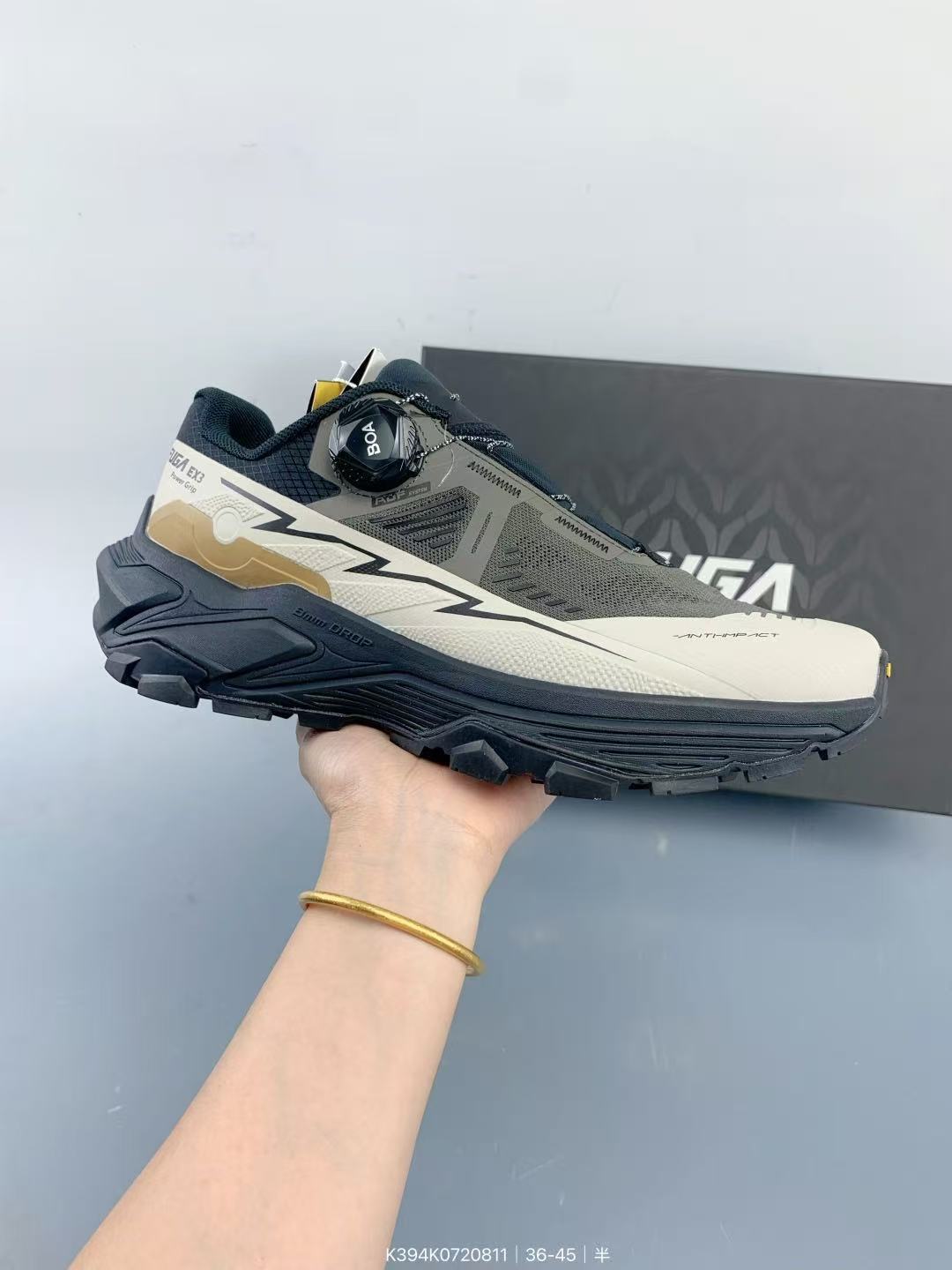 kailas fuga ex3 boa 트레일 워킹화 미끄럼 방지, 지면환기, 남녀 트레킹화