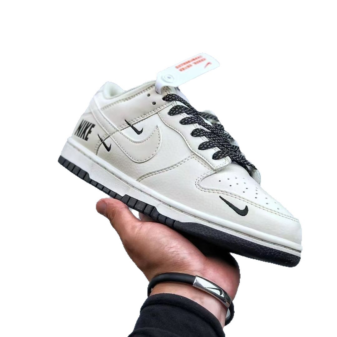 덩크 유니크화 블랙 앤 화이트 로우 콤비 남녀 커플 슈즈