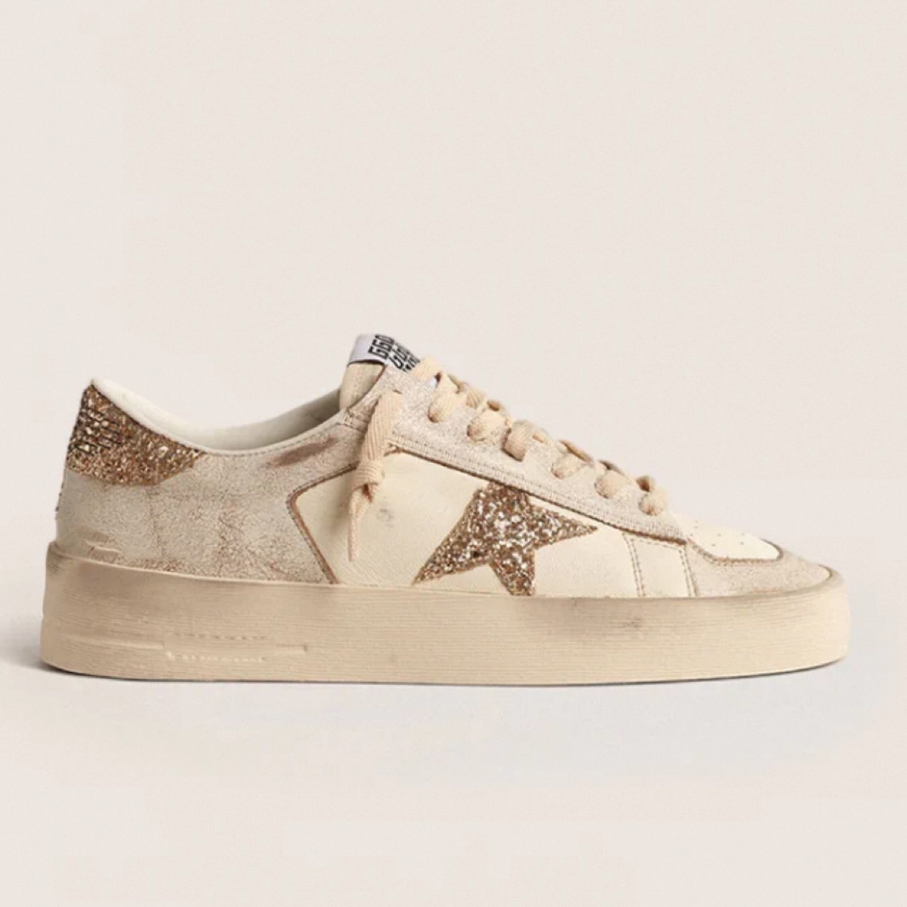 스타단시리즈 봄 여름 신상품 빈티지 스팽글 빈티지한 스니커즈 남녀 캐주얼의 스니커즈 속굽