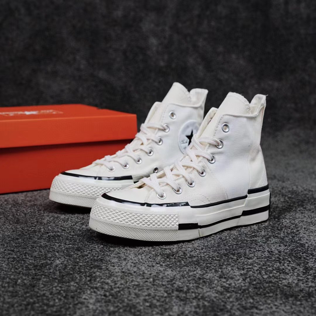 컨버스 키높이 캔버스 슈즈 하이탑 커플 남녀 펌프스 키높이 날씬해 보입니다
