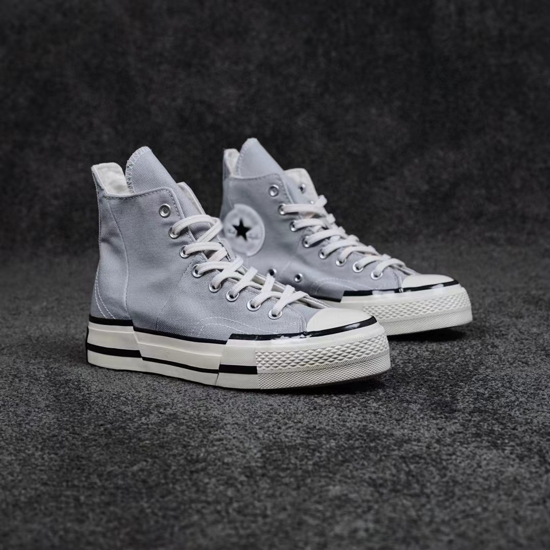 컨버스 키높이 캔버스 슈즈 하이탑 커플 남녀 펌프스 키높이 날씬해 보입니다