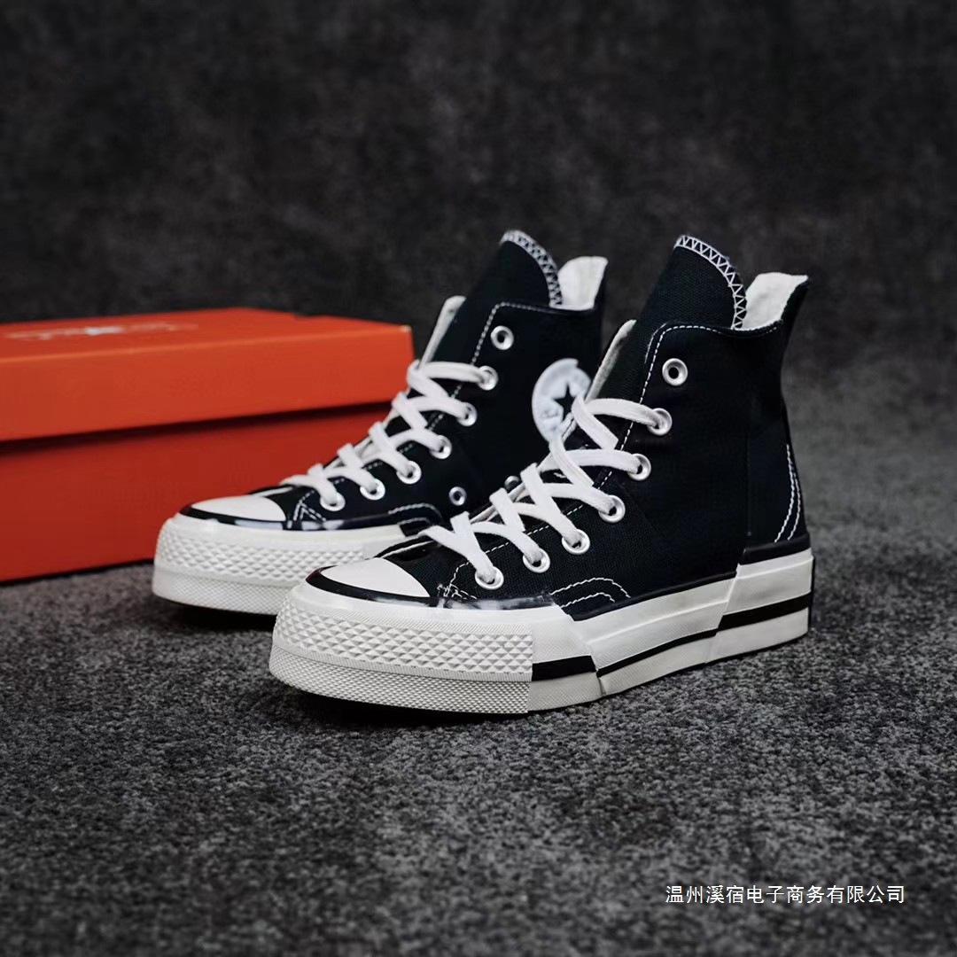 컨버스 키높이 캔버스 슈즈 하이탑 커플 남녀 펌프스 키높이 날씬해 보입니다