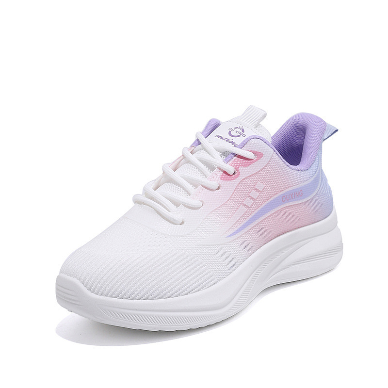 러닝화 봄 여름 여성화 메쉬탑 통풍화 가볍고 모든 것을 소화할 수 있는 학생 스니커즈 워킹화 붐을 타고 있다