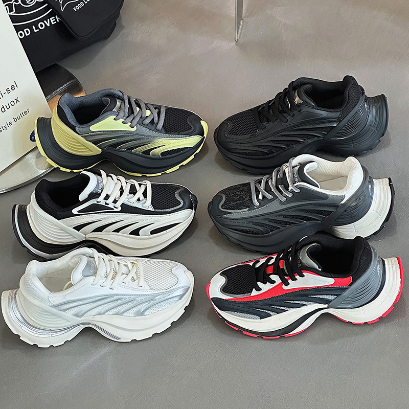 싱글 메쉬 통기성 여름 커플 통솔 남녀 펄스 캐주얼 대디 슈즈 빈티지 어디에나 매치할 수 있는 스타일 스니커즈