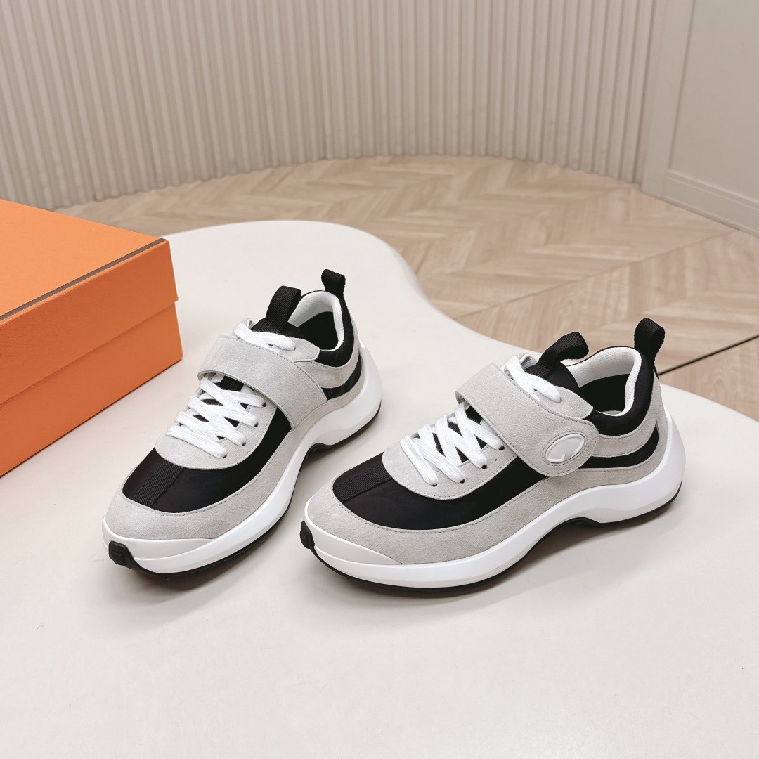 컬러 스탬프 찍찍이 아빠 슈즈 커플 가을 겨울 신상품 캐주얼 스니커즈