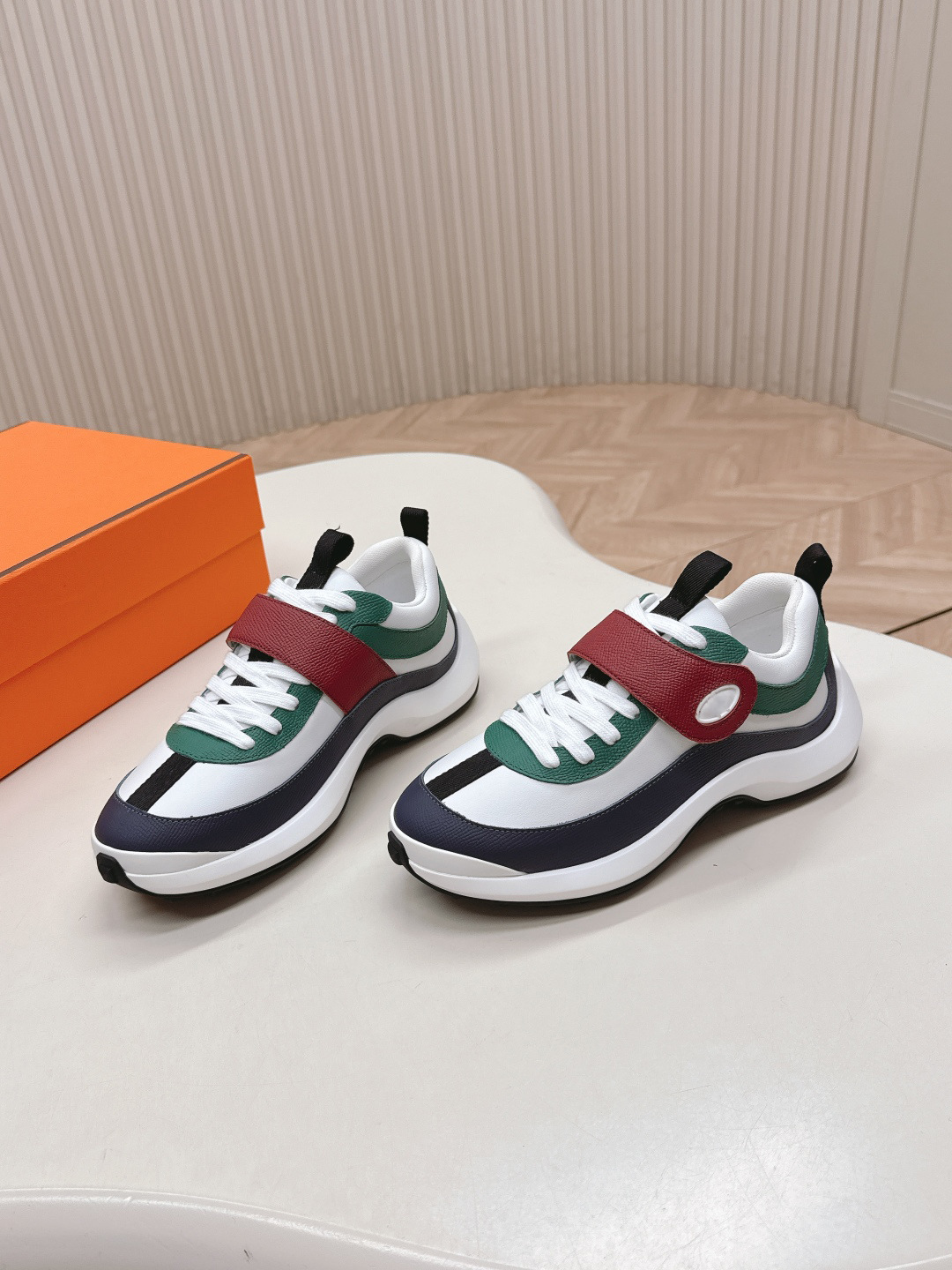 컬러 스탬프 찍찍이 아빠 슈즈 커플 가을 겨울 신상품 캐주얼 스니커즈