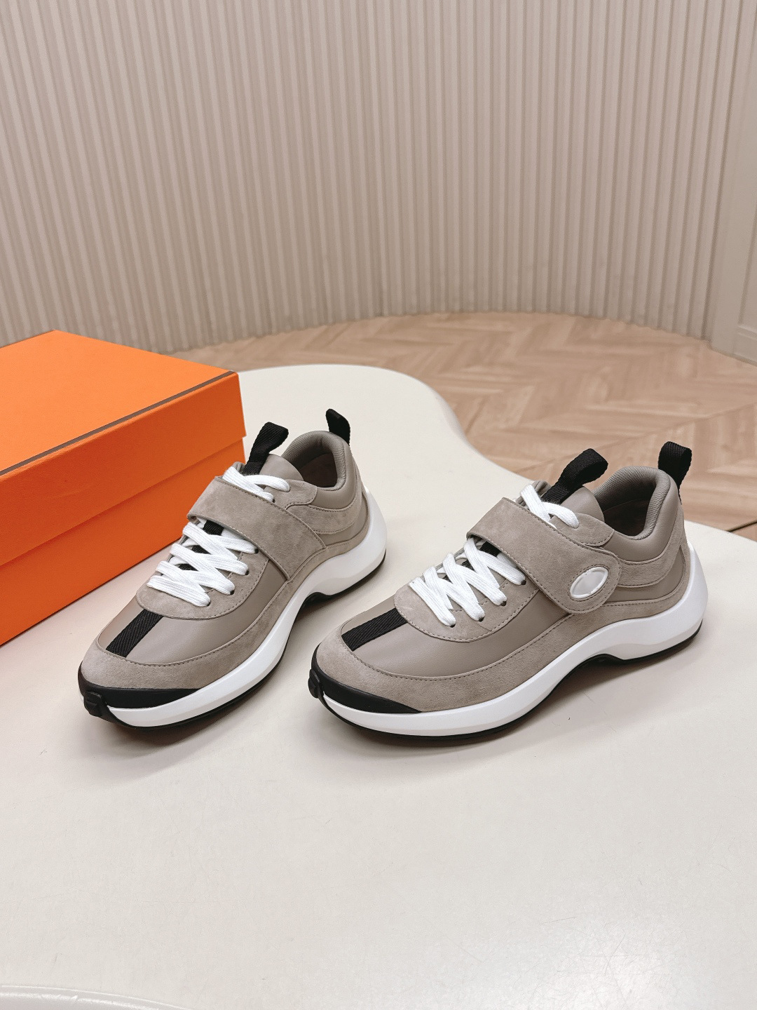 컬러 스탬프 찍찍이 아빠 슈즈 커플 가을 겨울 신상품 캐주얼 스니커즈