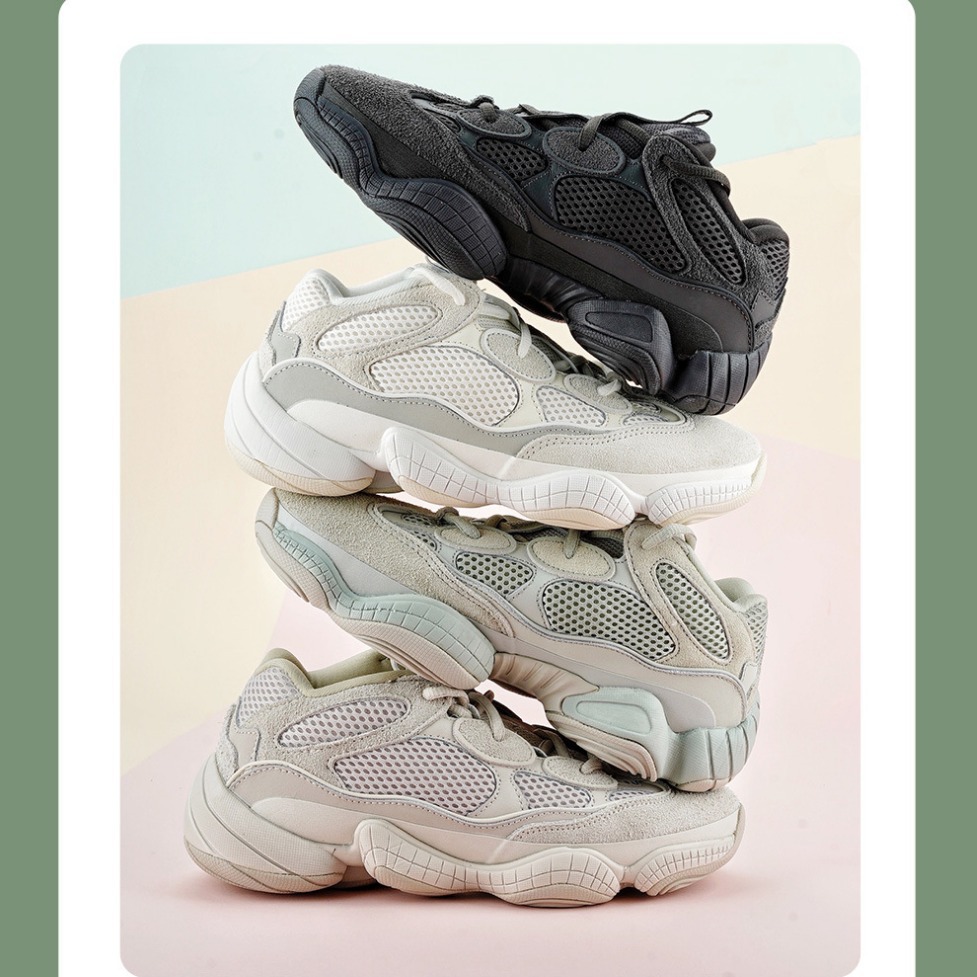 코코넛 500 아빠 슈즈 남녀 화이트 추동 레포츠 러닝화 커플 슈즈