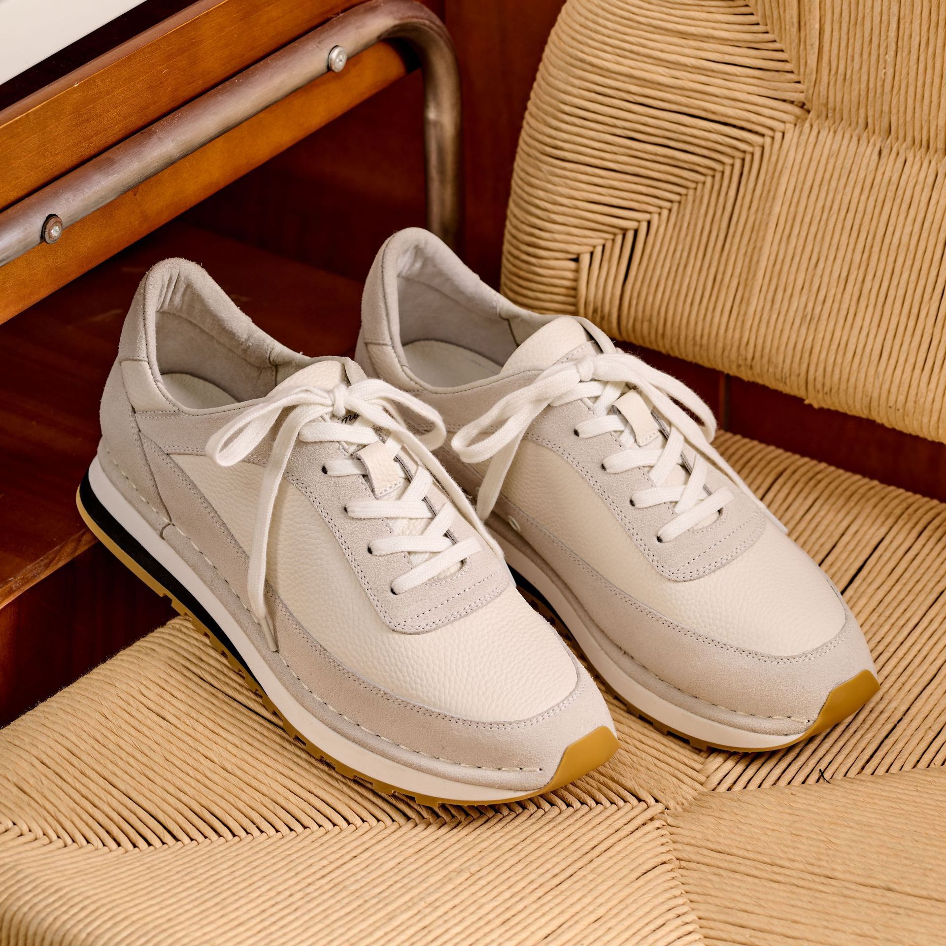 패션 아르간 리얼 가죽 콜라주 소가죽 스니커즈 가볍고 통기성이 편한 빈티지 플랫 아르간 슈즈