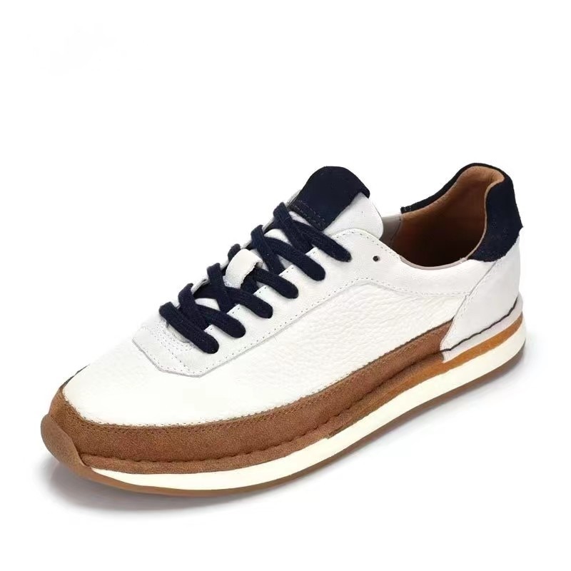 남자 슈즈 가을겨울 통기화 알칸슈즈 스니커즈 남성 패션 작은 구두 가죽 슈즈 어디에나 잘 어울려요