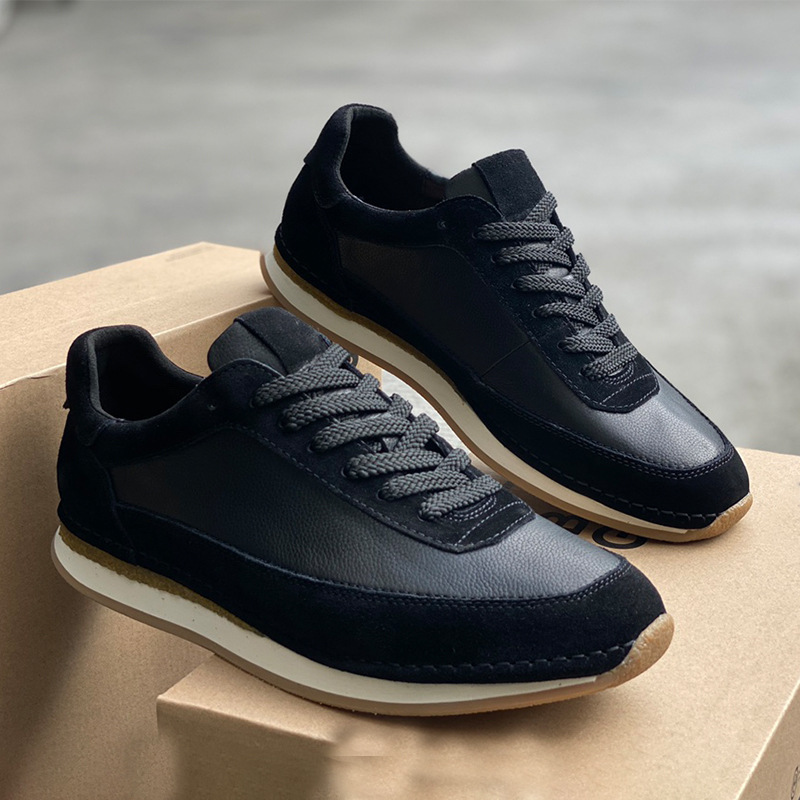 남자 슈즈 가을겨울 통기화 알칸슈즈 스니커즈 남성 패션 작은 구두 가죽 슈즈 어디에나 잘 어울려요