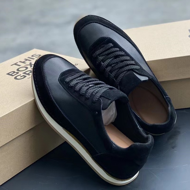 남자 슈즈 가을겨울 통기화 알칸슈즈 스니커즈 남성 패션 작은 구두 가죽 슈즈 어디에나 잘 어울려요