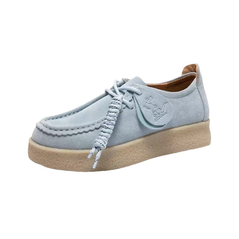 네이처리썬슈즈 남녀 구두 통굽 캐주얼 캥거루 슈즈