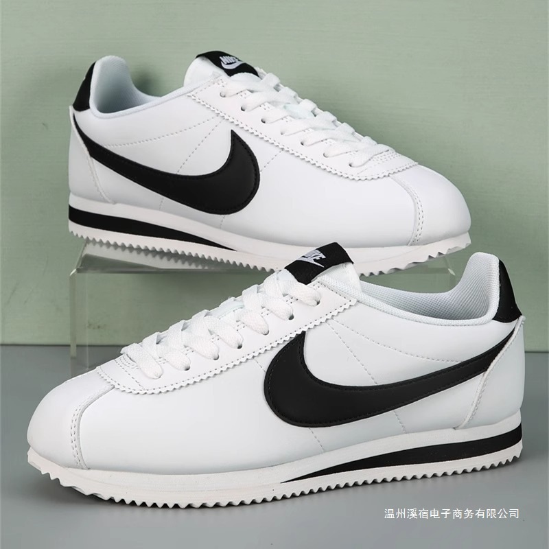 남성용 구두 코르테즈 클래식한 방수 가죽 알감슈즈 빈티지 러닝화 여성용 스니커즈