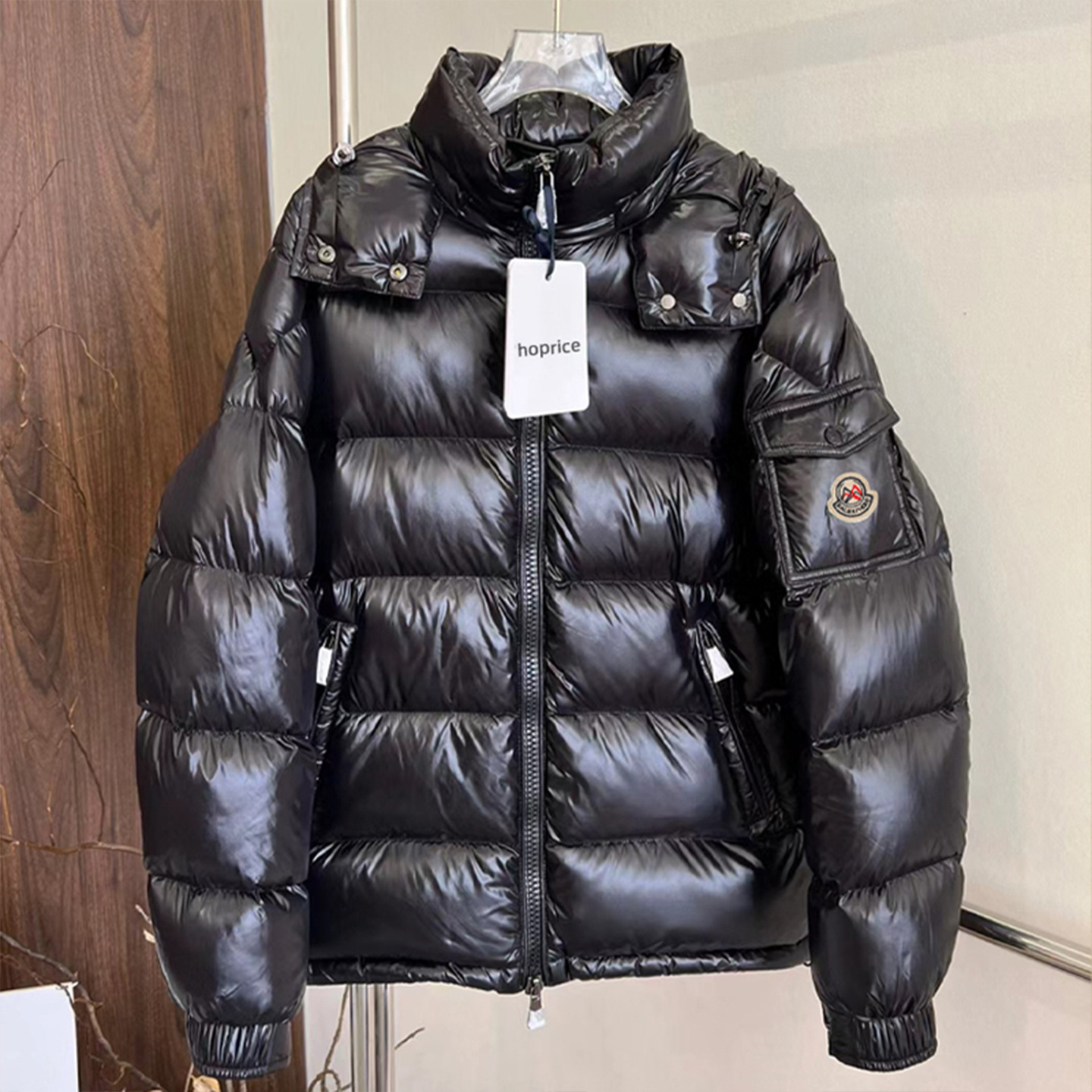 흰 오리털 남성 패딩 겨울용 남성 두툼한 후드 점퍼 동북 영남 방한복