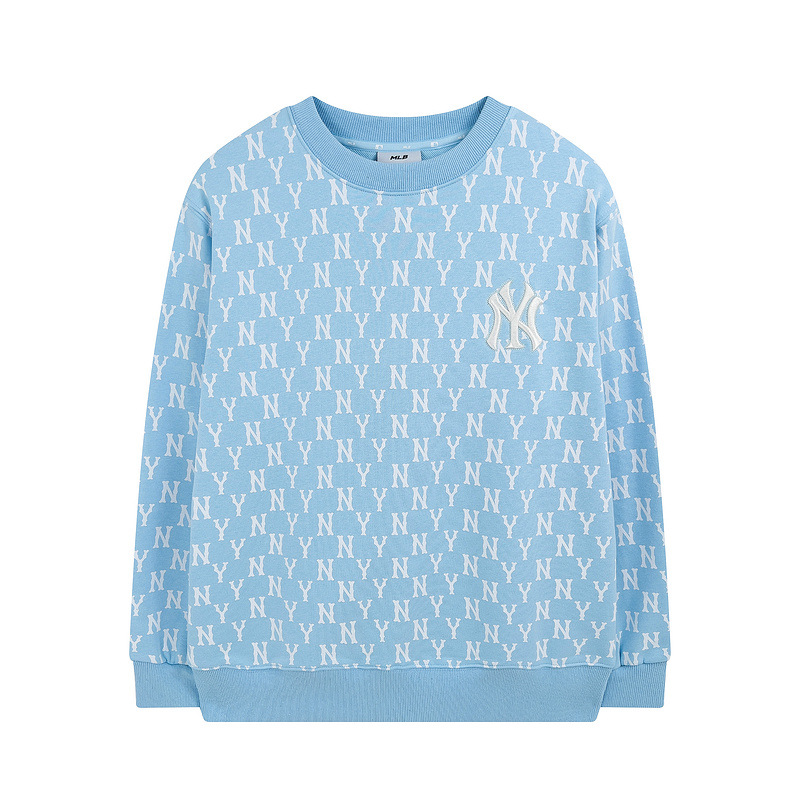 고퀄리티 mlb 맨투맨 가을겨울 신상품 빈티지 앙코르 풀 ny 레터링 캐주얼 남녀 커플 탑입니다