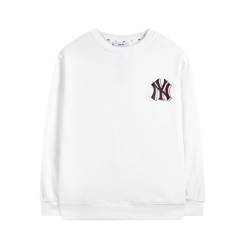 mlb 맨투맨 한겨울 가을 겨울 신상품 빈티지 스퀘어 레터링 프린트의 스포츠 남녀 탑