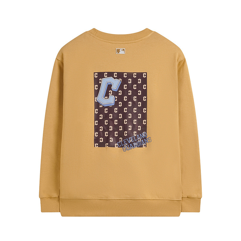 mlb 맨투맨 한겨울 가을 겨울 신상품 빈티지 스퀘어 레터링 프린트의 스포츠 남녀 탑