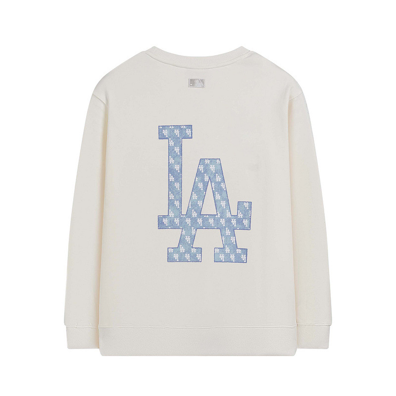 한조 가을겨울 신상 mlb 맨투맨 하이 버전 빈티지 레터링 ny 로고 프린트의 캐주얼 남녀 탑