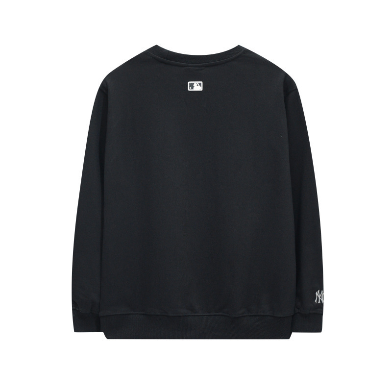 패션 브랜드 mlb 맨투맨 하이 버전의 가을 겨울 신상품 빈티지 스쿨룩 자수 라운드넥 남녀 커플 탑