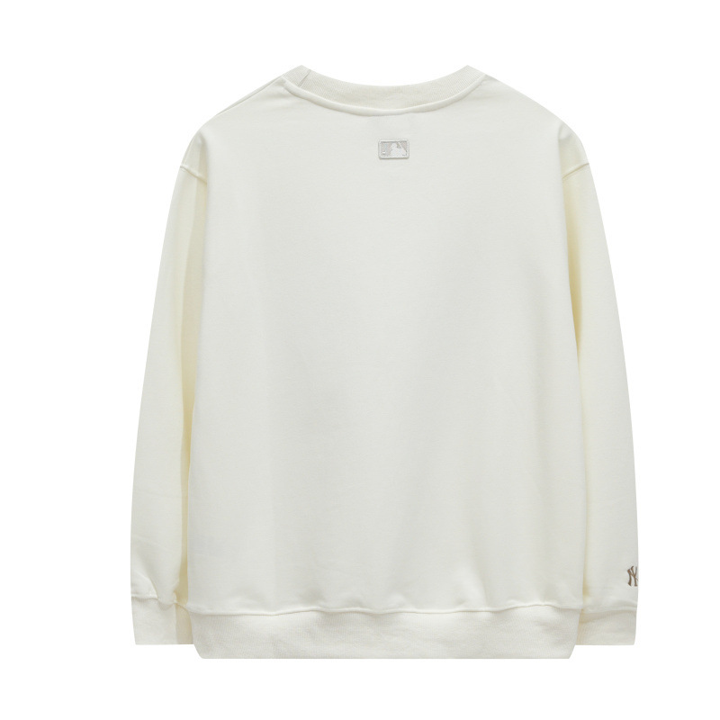 패션 브랜드 mlb 맨투맨 하이 버전의 가을 겨울 신상품 빈티지 스쿨룩 자수 라운드넥 남녀 커플 탑