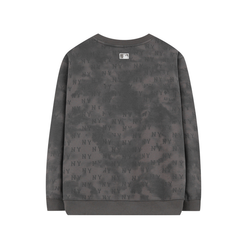 25ss 가을겨울 신상품 mlb 맨투맨 그러데이션 캐주얼 타이염 노바디 라운드 넥 캐주얼 남녀 탑