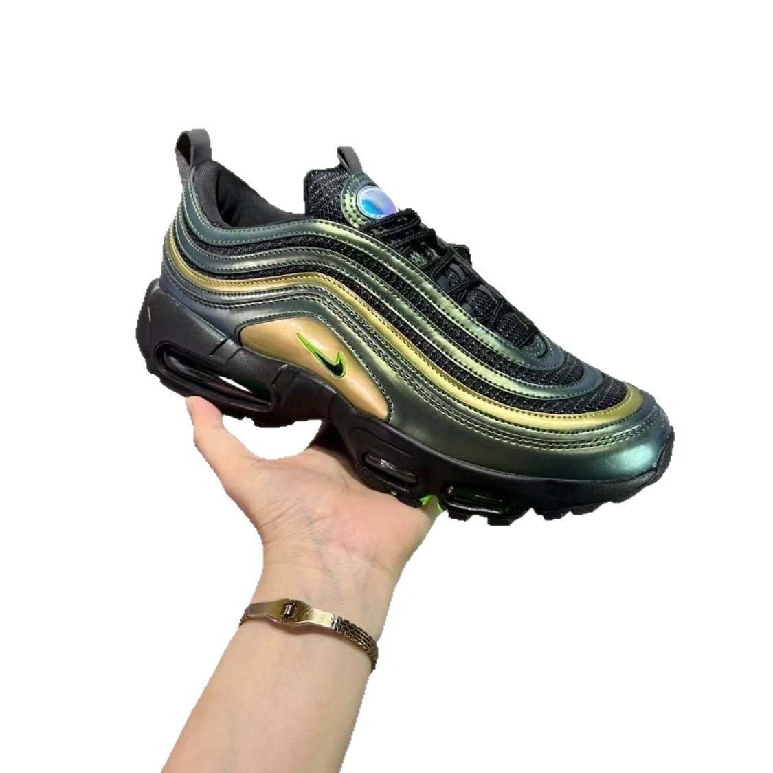 stxmax97에어쿠션 미끄럼 방지 마모 러닝화 남녀 공용 등산화입니다