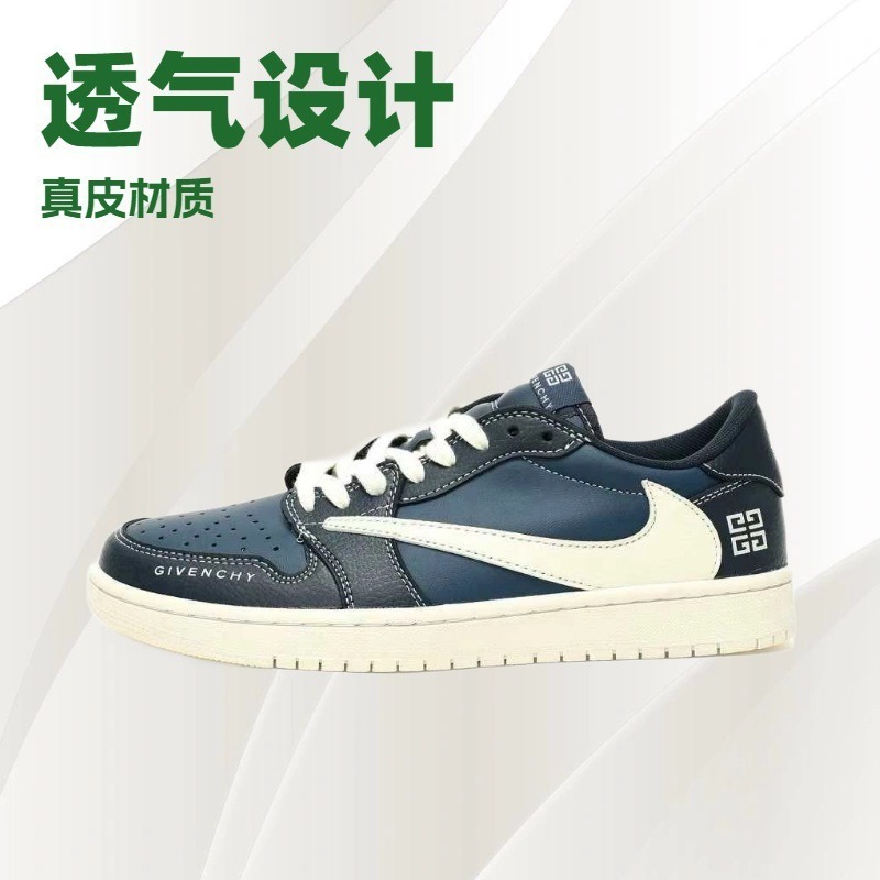 aj1로우 컷 번개가시 다스 후지와라 모카 농구화 조 1 남녀 스니커즈