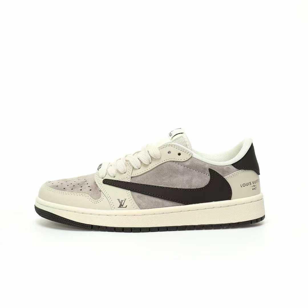 aj1로우 컷 번개가시 다스 후지와라 모카 농구화 조 1 남녀 스니커즈