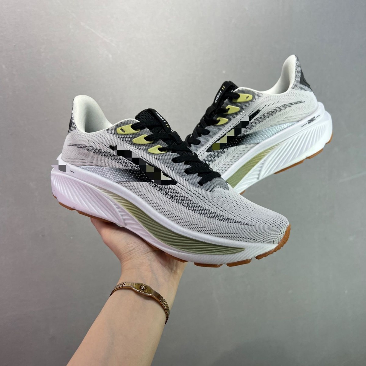 브룩스브룩스 유령 17 메쉬 스타일 내마모성 통기성 로우탑 캐주얼 남성 러닝화