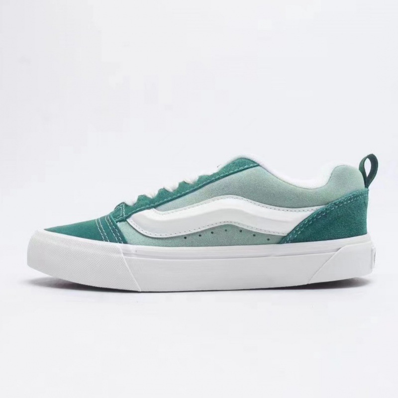 밴스 빵 슈즈 knuskool 큰 로고 스웨이드