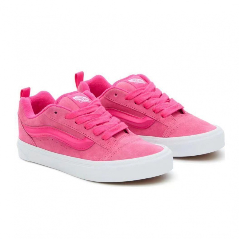 밴스 빵 슈즈 knuskool 큰 로고 스웨이드