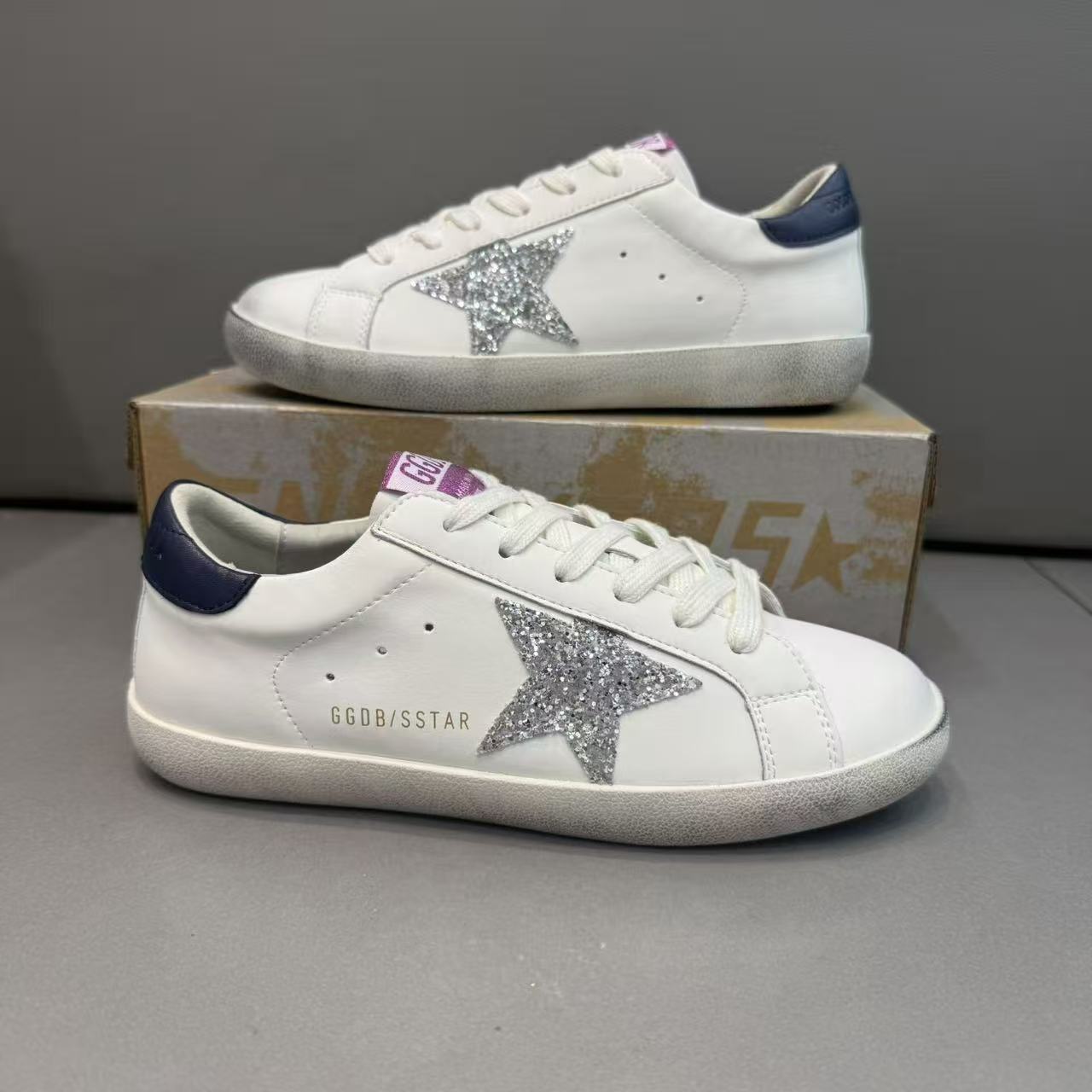 신상 빈티지 ggdb 속 키높이 별 커플 티슈즈 레게릭 캐주얼 리얼 가죽 어디에나 매치할 수 있는 빈티지 코리아입니다