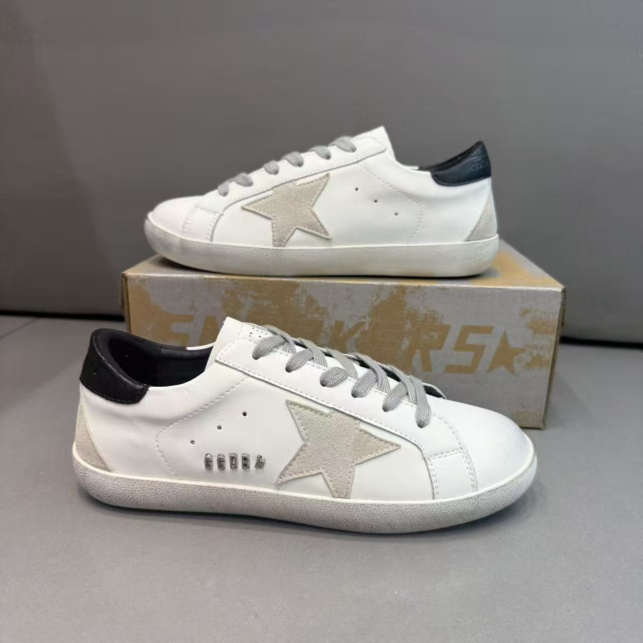 신상 빈티지 ggdb 속 키높이 별 커플 티슈즈 레게릭 캐주얼 리얼 가죽 어디에나 매치할 수 있는 빈티지 코리아입니다