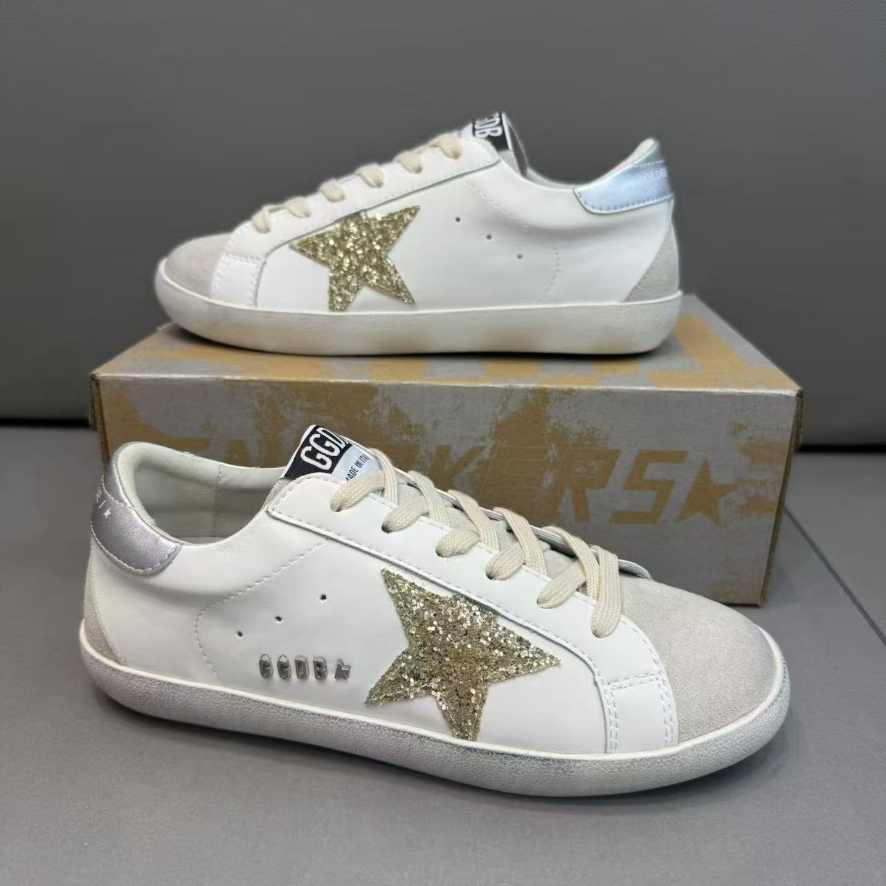 신상 빈티지 ggdb 속 키높이 별 커플 티슈즈 레게릭 캐주얼 리얼 가죽 어디에나 매치할 수 있는 빈티지 코리아입니다