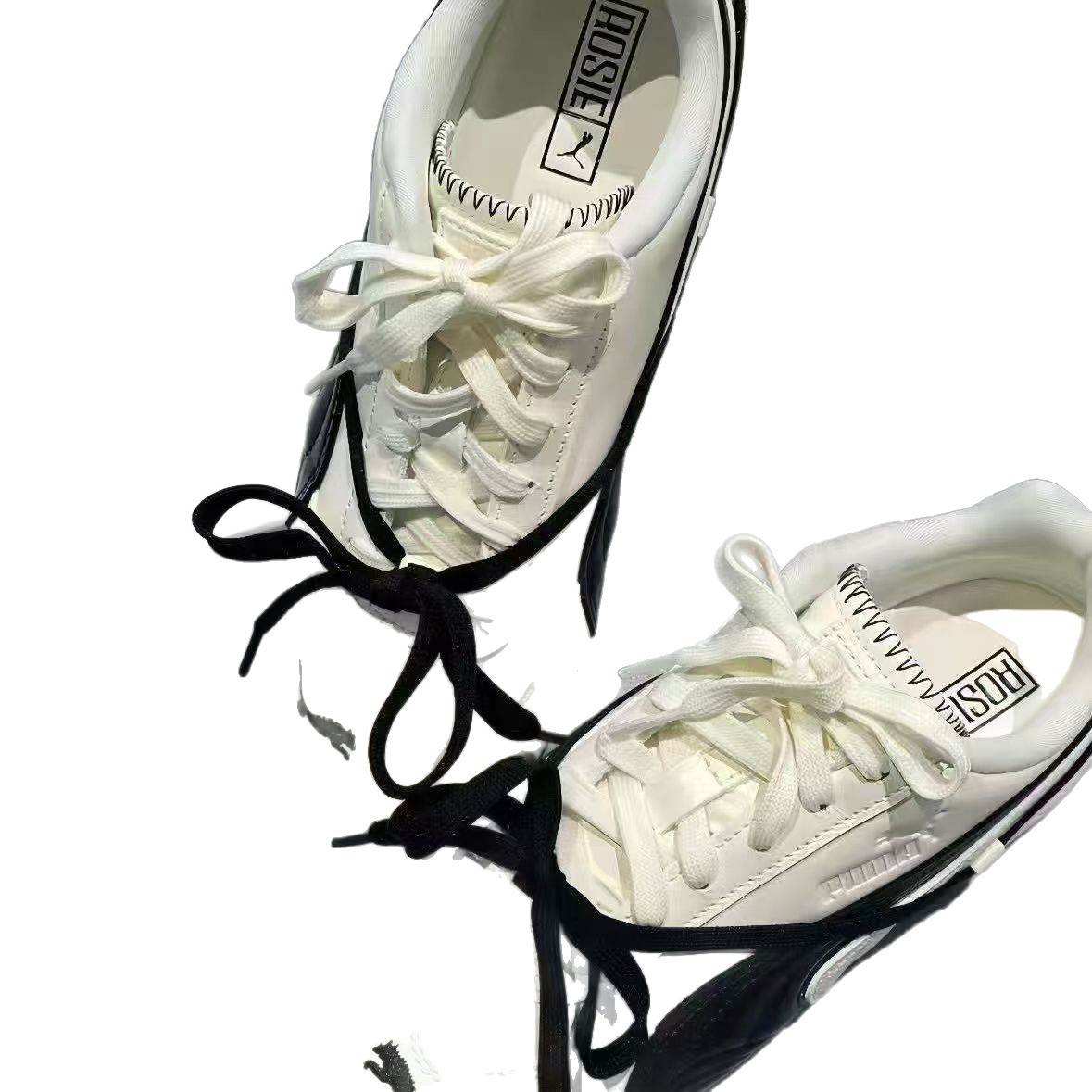 pmrose 박채영 공동 대표 레이싱화 남녀 모두 착용할 수 있는 캐주얼 트레이닝 슈즈다