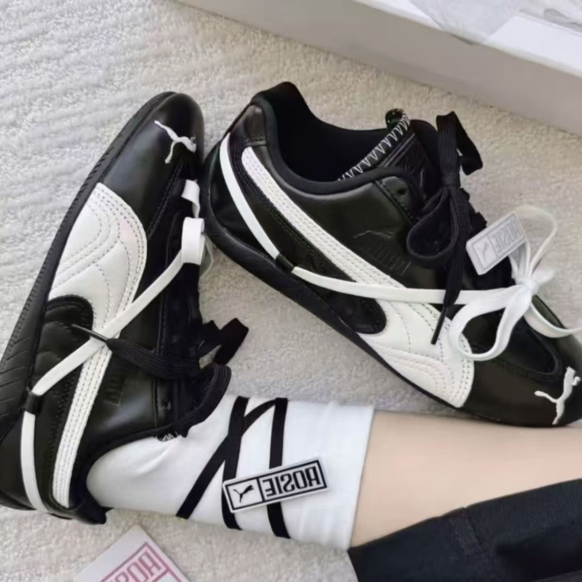 pm 팝스타 박채영, 같은 이름의 로즈 레이싱화 빈티지한 남녀 스니커즈