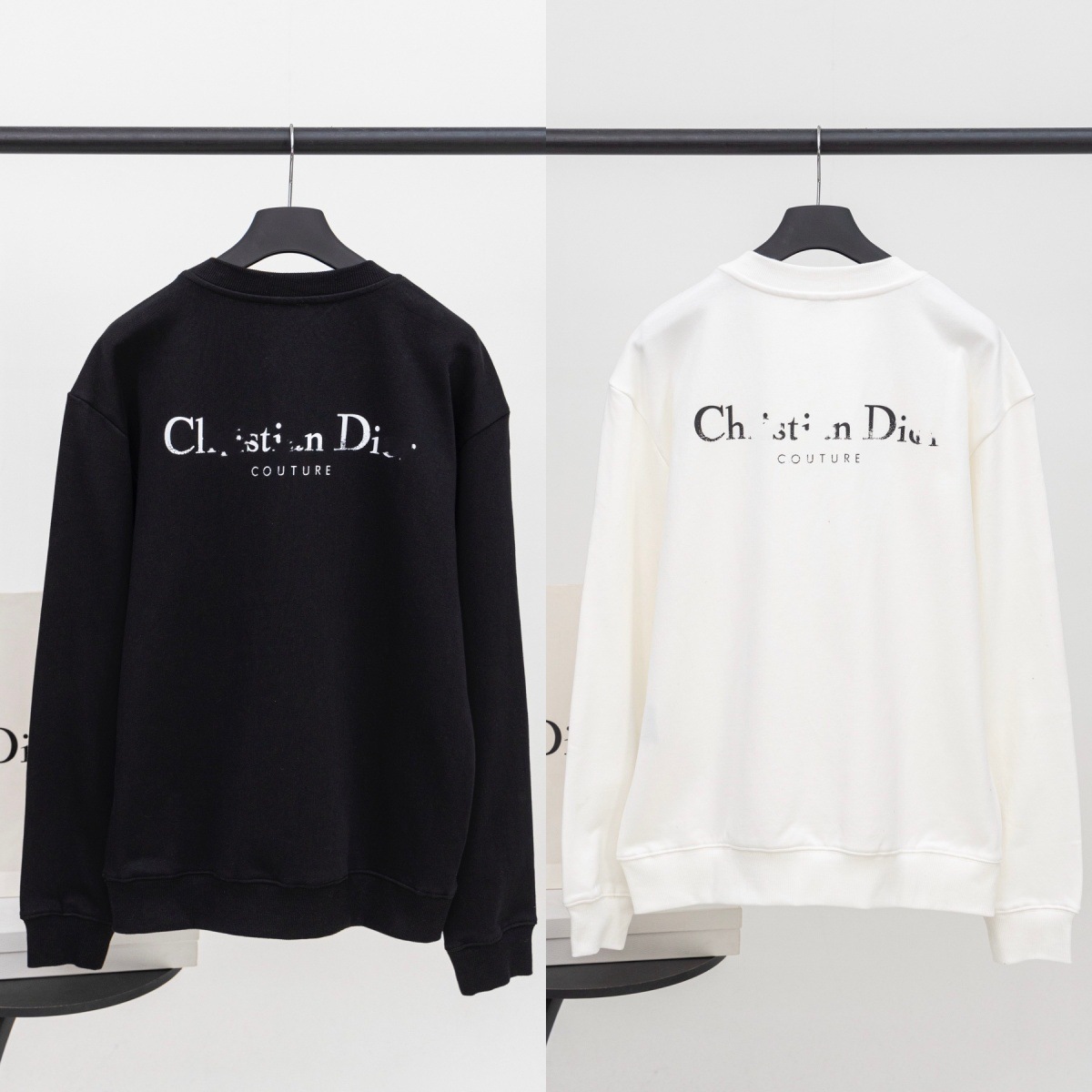 봄가을 신상 클래식 로고 레터링 프린트의 캐주얼 루즈한 라운드 긴팔 맨투맨