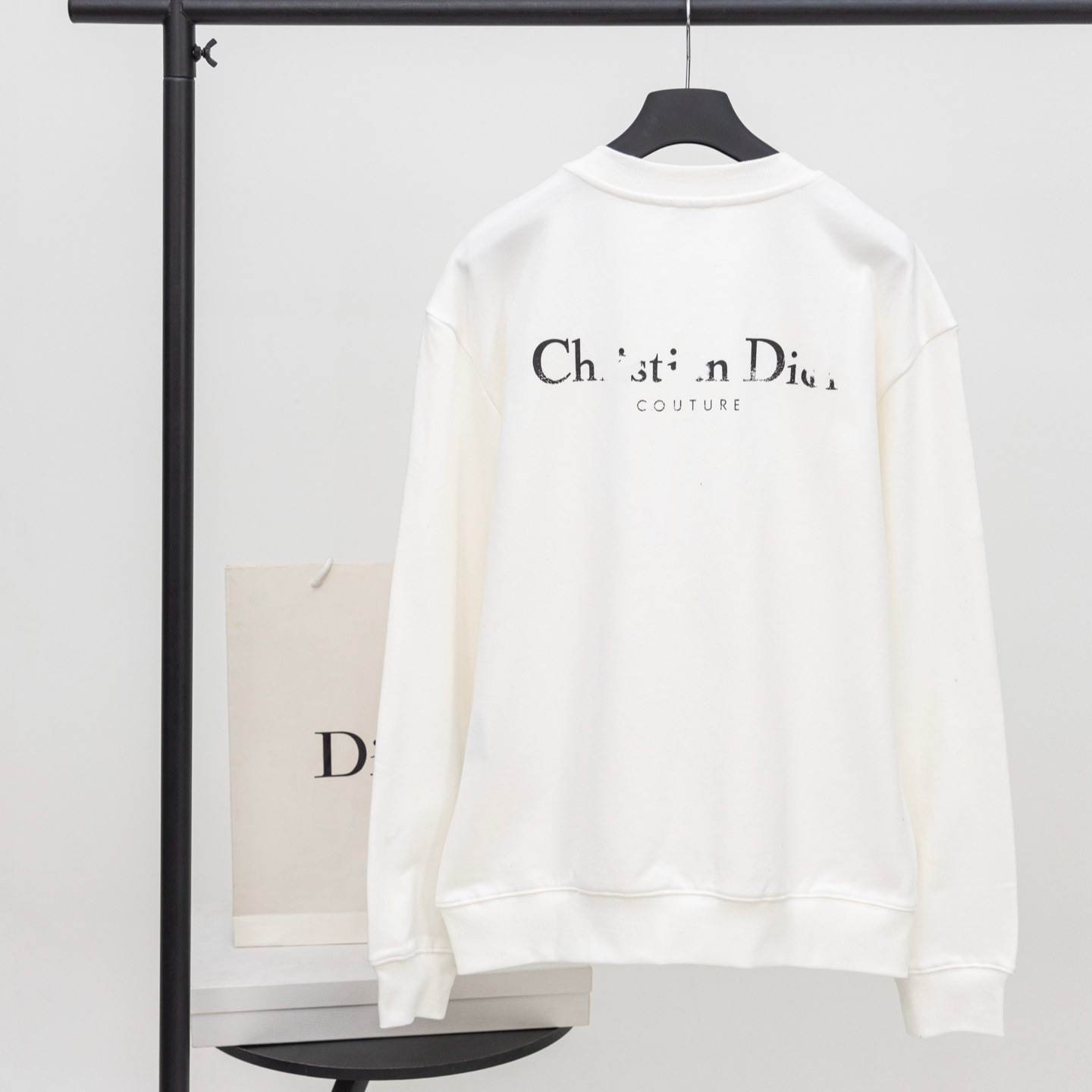 봄가을 신상 클래식 로고 레터링 프린트의 캐주얼 루즈한 라운드 긴팔 맨투맨