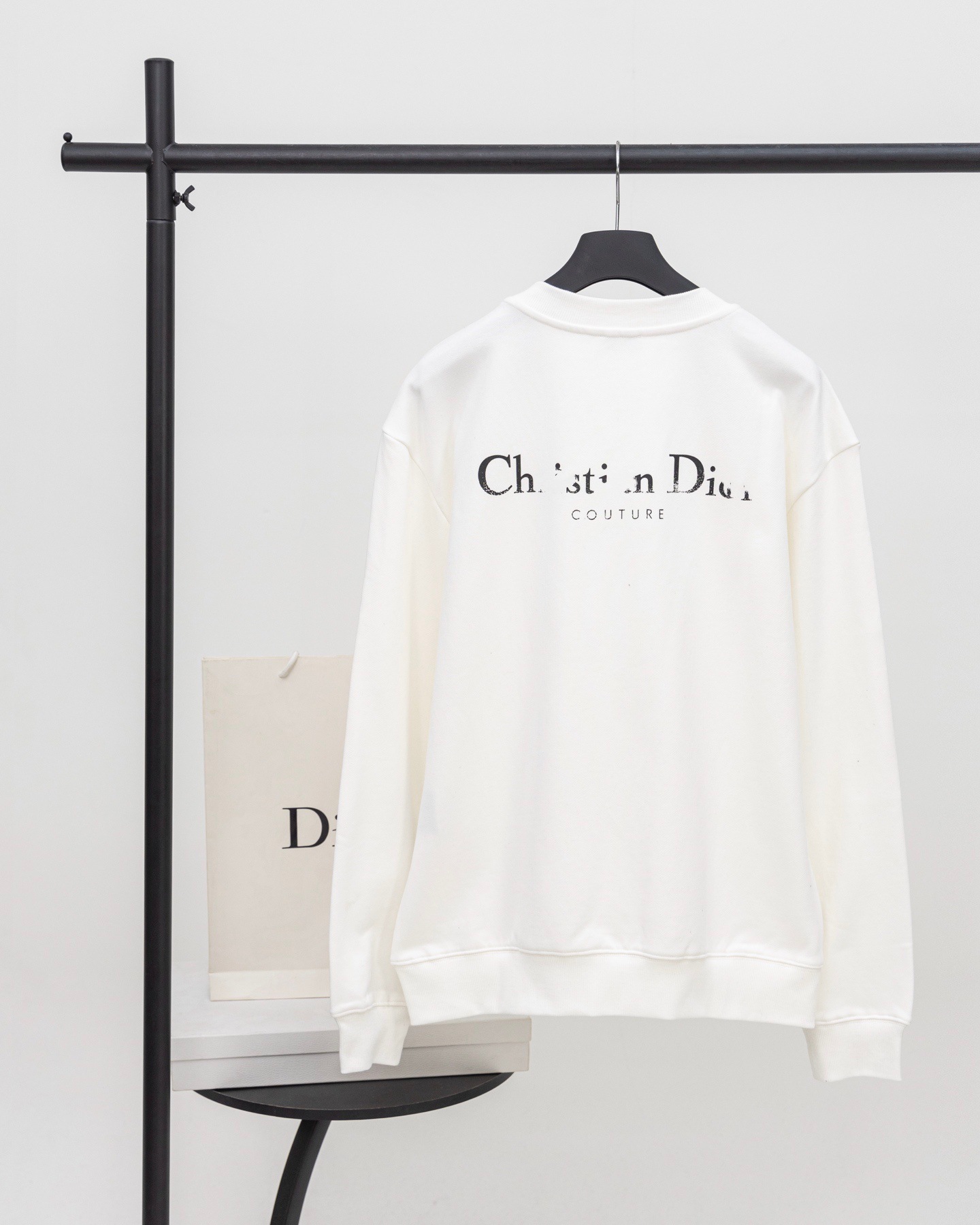 봄가을 신상 클래식 로고 레터링 프린트의 캐주얼 루즈한 라운드 긴팔 맨투맨