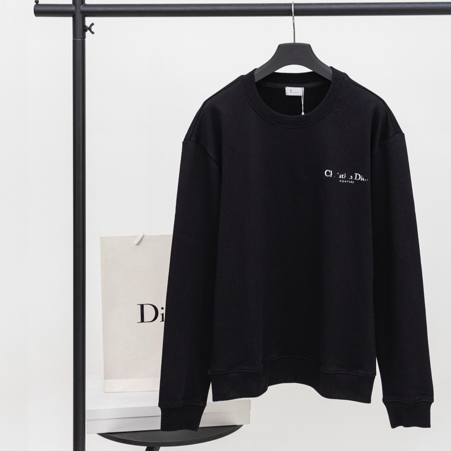 봄가을 신상 클래식 로고 레터링 프린트의 캐주얼 루즈한 라운드 긴팔 맨투맨