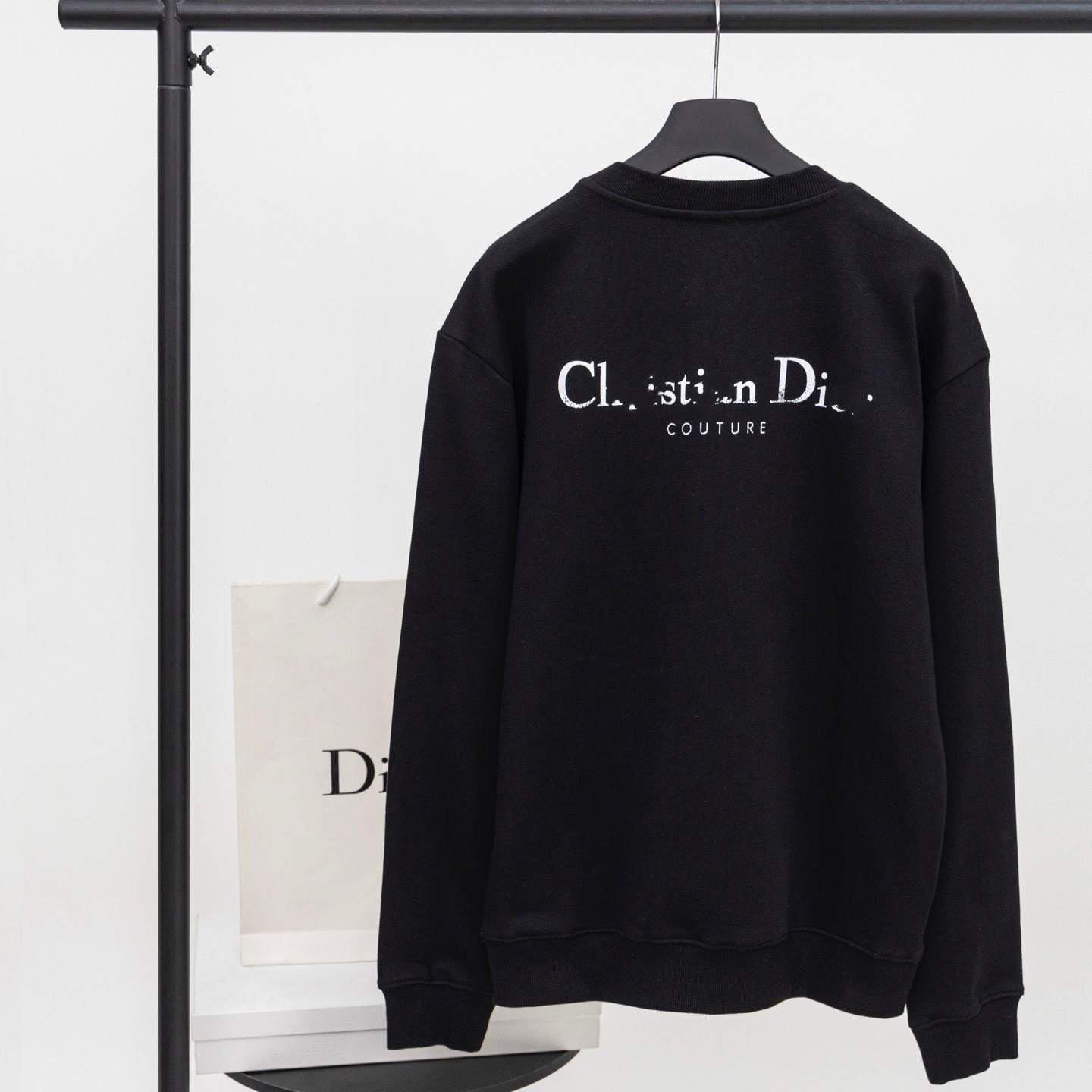 봄가을 신상 클래식 로고 레터링 프린트의 캐주얼 루즈한 라운드 긴팔 맨투맨