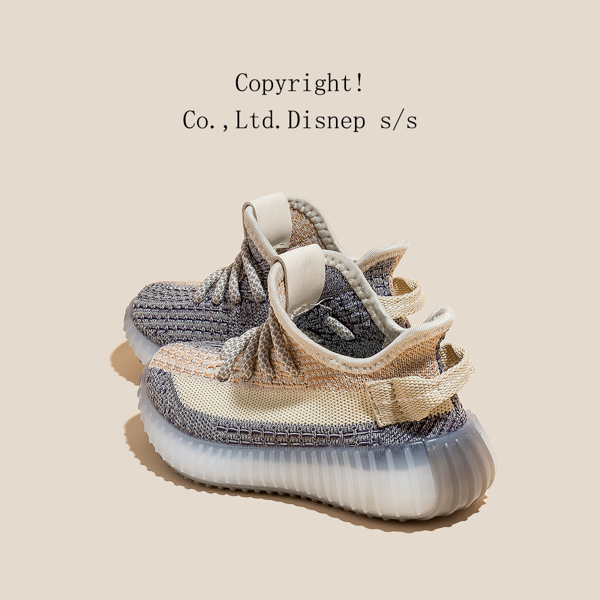 디즈니 디즈니 미끄럼 방지, 에어 메쉬 캐주얼, 편안한 편안한 아동화, 푹신한 밑창, 미디움 아동화