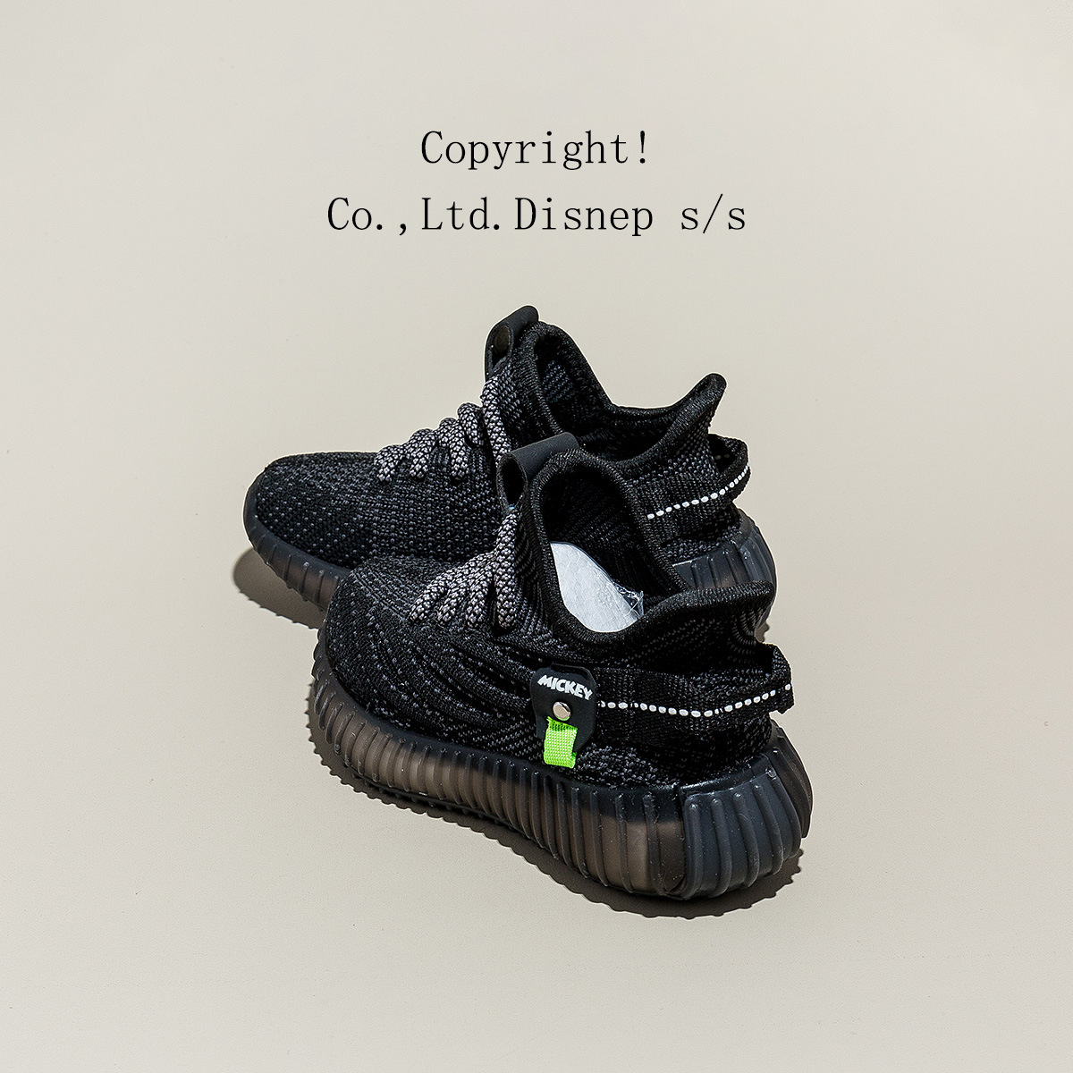 디즈니 디즈니 아동화 코코넛 스니커즈 앞면이 달린 아동용 캐주얼화