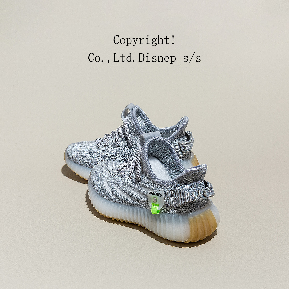 디즈니 디즈니 아동화 코코넛 스니커즈 앞면이 달린 아동용 캐주얼화