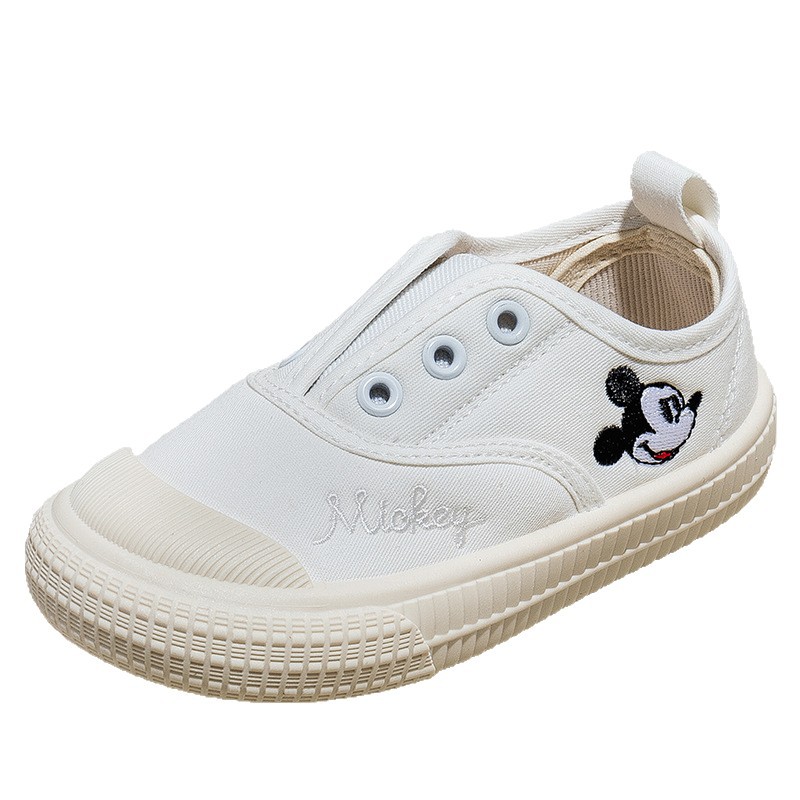 디즈니 미키 시리즈 아동화 여자 아동화 캐주얼 브랜드 아동화 캔버스 신발