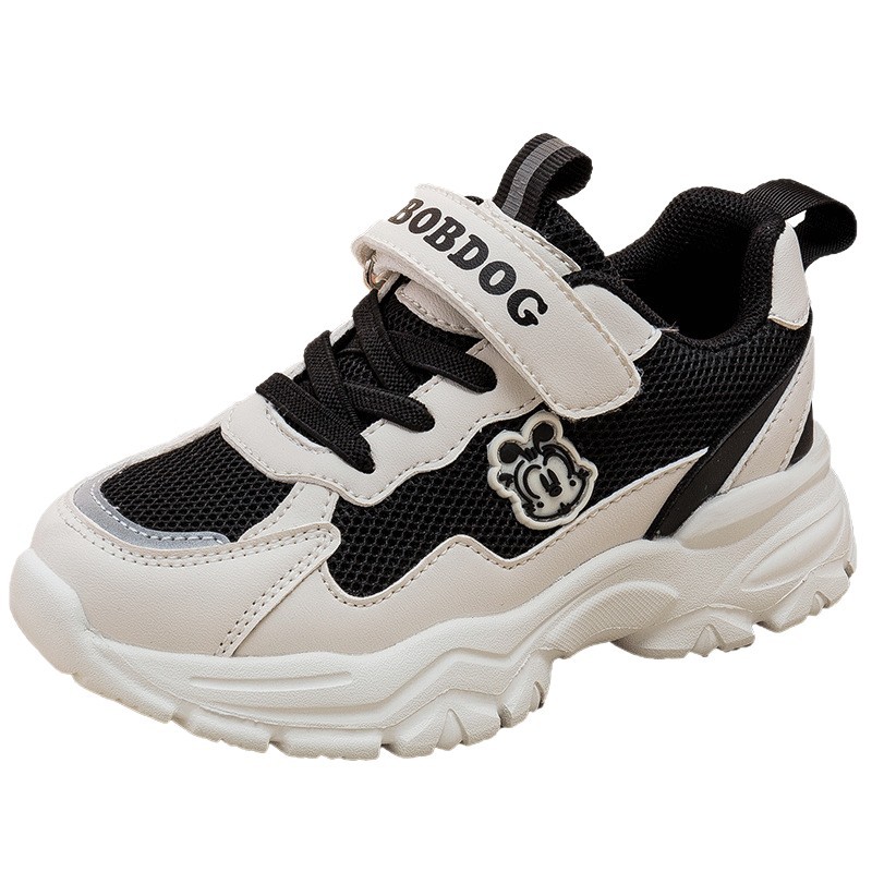 bobdog bbdog 내마모성 편안한 캐주얼화 가벼운 아빠 스니커즈 중대형 키즈 스니커즈